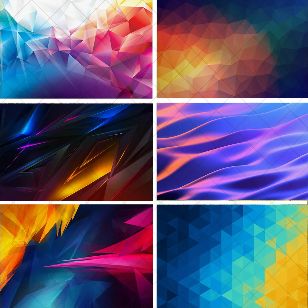 

Colorful Geometric Theme Happy Birthday Party Decoration Photography Background Baby Shower Supplies Backdrop Props Banner Gifts