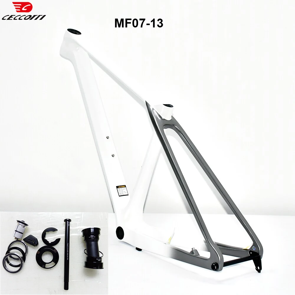 

CECCOTTI XC Hardtial 29er MTB Модель 148 мм Рама для горного велосипеда Boost с карбоновой рамой BB92 29