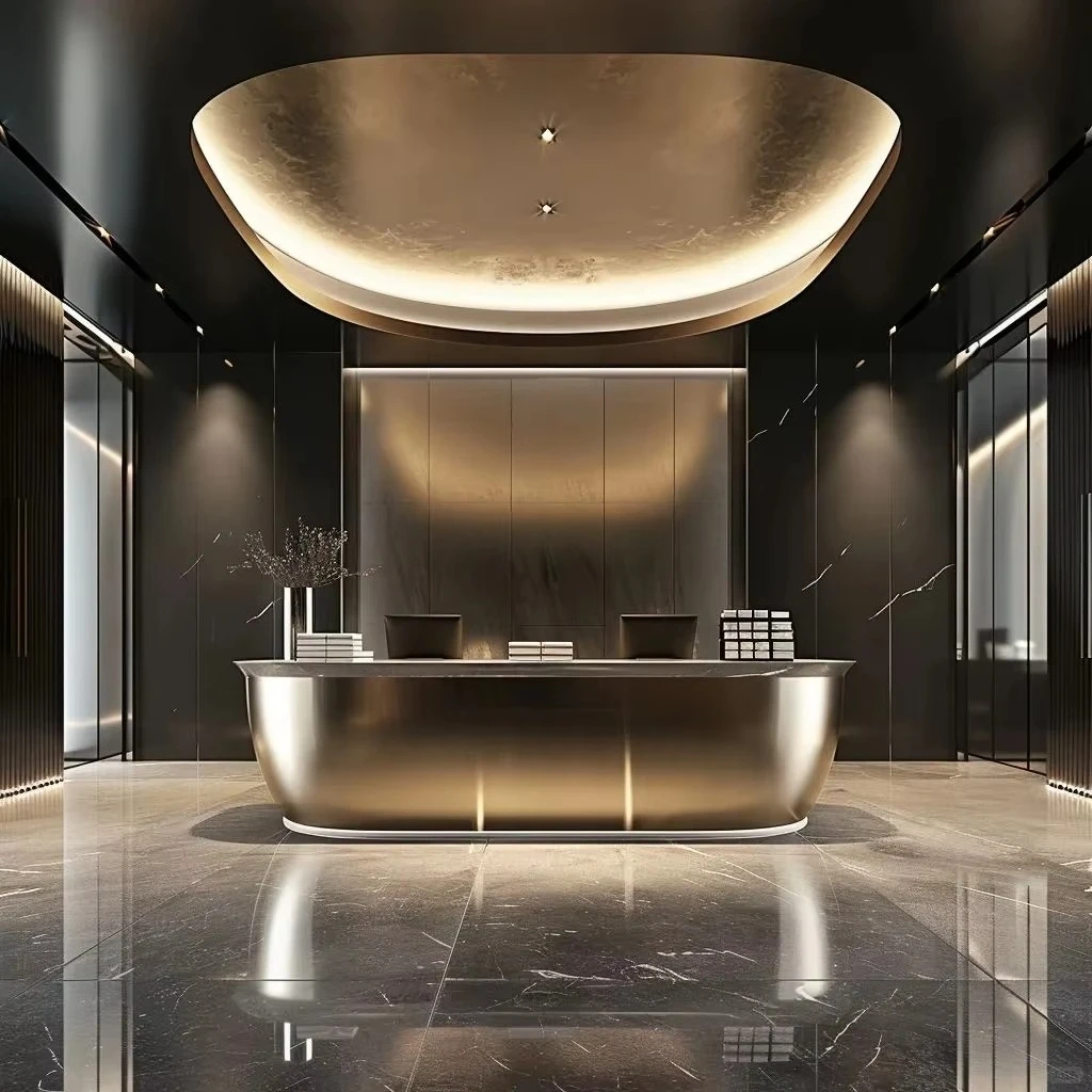 

Производитель изготовленный на заказ стержень из нержавеющей стали, касса, стойка для салона красоты, ресторана, компании, консультация, стойка регистрации