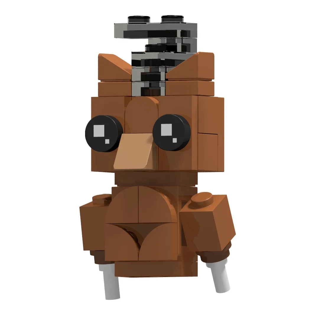 تنمو حديقة لعبة Brickheadz لعبة حديقة دمى حيوانات صغيرة بنة تمثال جامع الشكل دمية نباتية بنين بنات