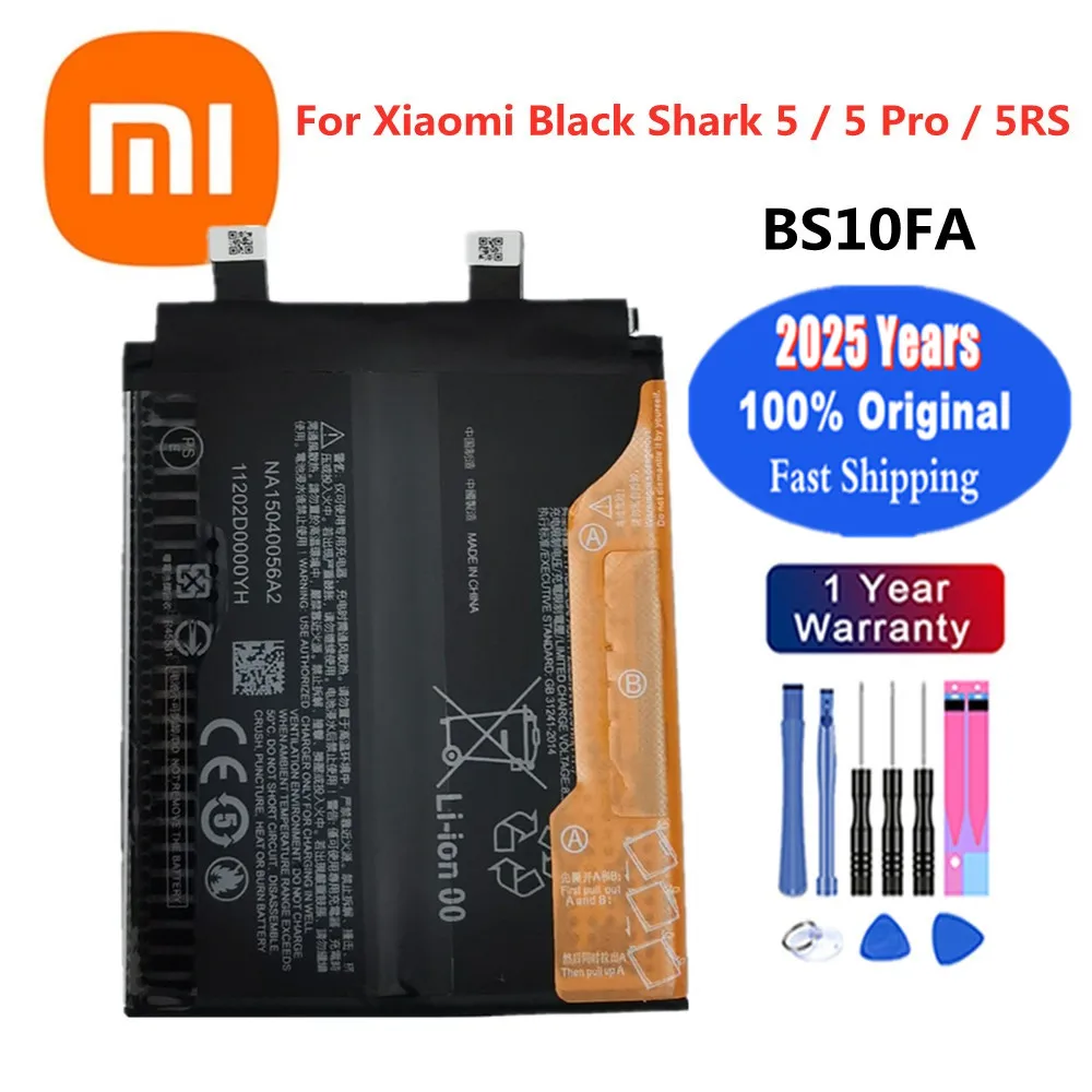 

BS10FA 4650mAh Blackshark Original Battery For Xiaomi Black Shark 5 / 5S / 5Pro PAR-A0 KTUS-A0 Phone Batteries + Tools