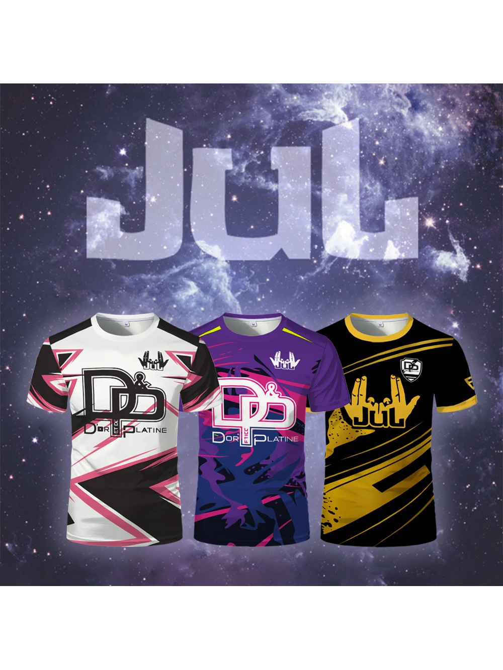 Maillo Jul – T-shirt d'été pour hommes, maillot de Football respirant à séchage rapide, personnalisé, hauts de sport de plein air, cadeaux pour fans, nouvelle collection