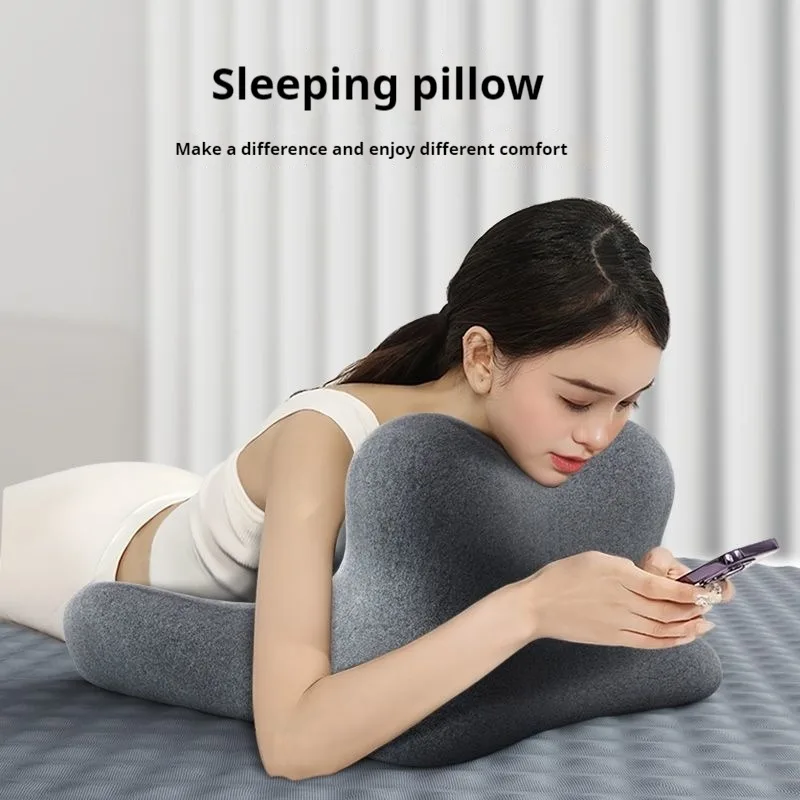 Lie Down on The Pillow Lie Prone Pillow Multifunction Prone Position Sleep on One's Stomach Throw Pillow Lumbar Support