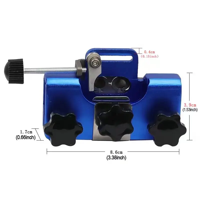 Chainsaw Sharpener Kit for All Types of Chainsaws and Electric Saws Aluminum Alloy Portable Hand Chain Sharpener Tool