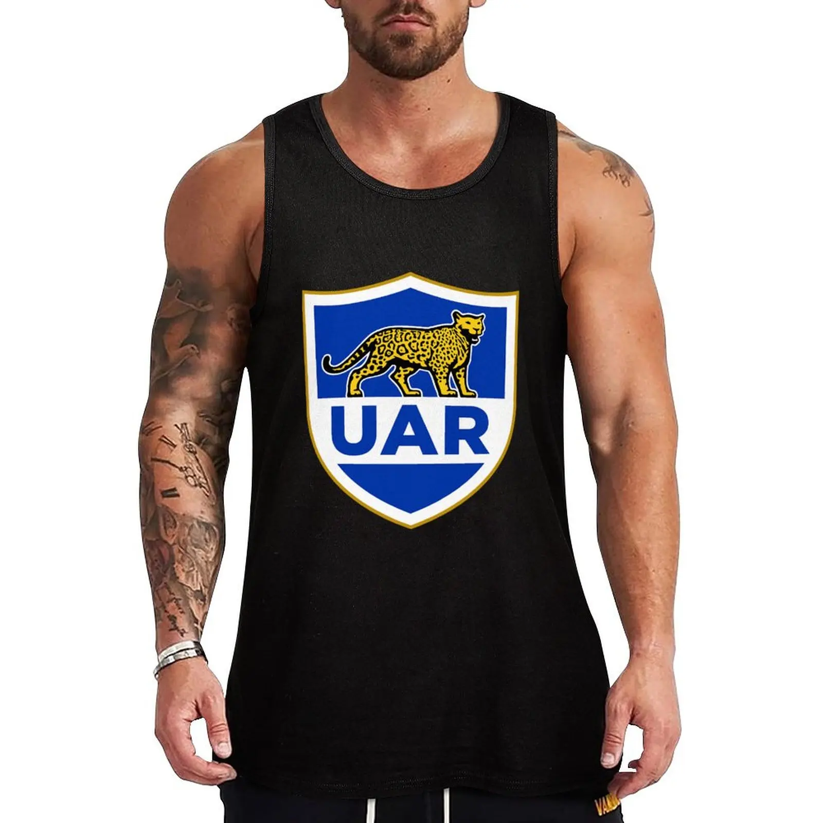 Argentina de Rug Tank Top Moisture Wicking Sports Tank Top Running Workout Shirt