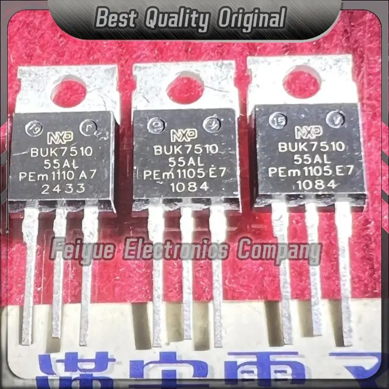 5PCS-20PCS  BUK7510-55AL    55V 75A TO-220 Best Quality Imported Original