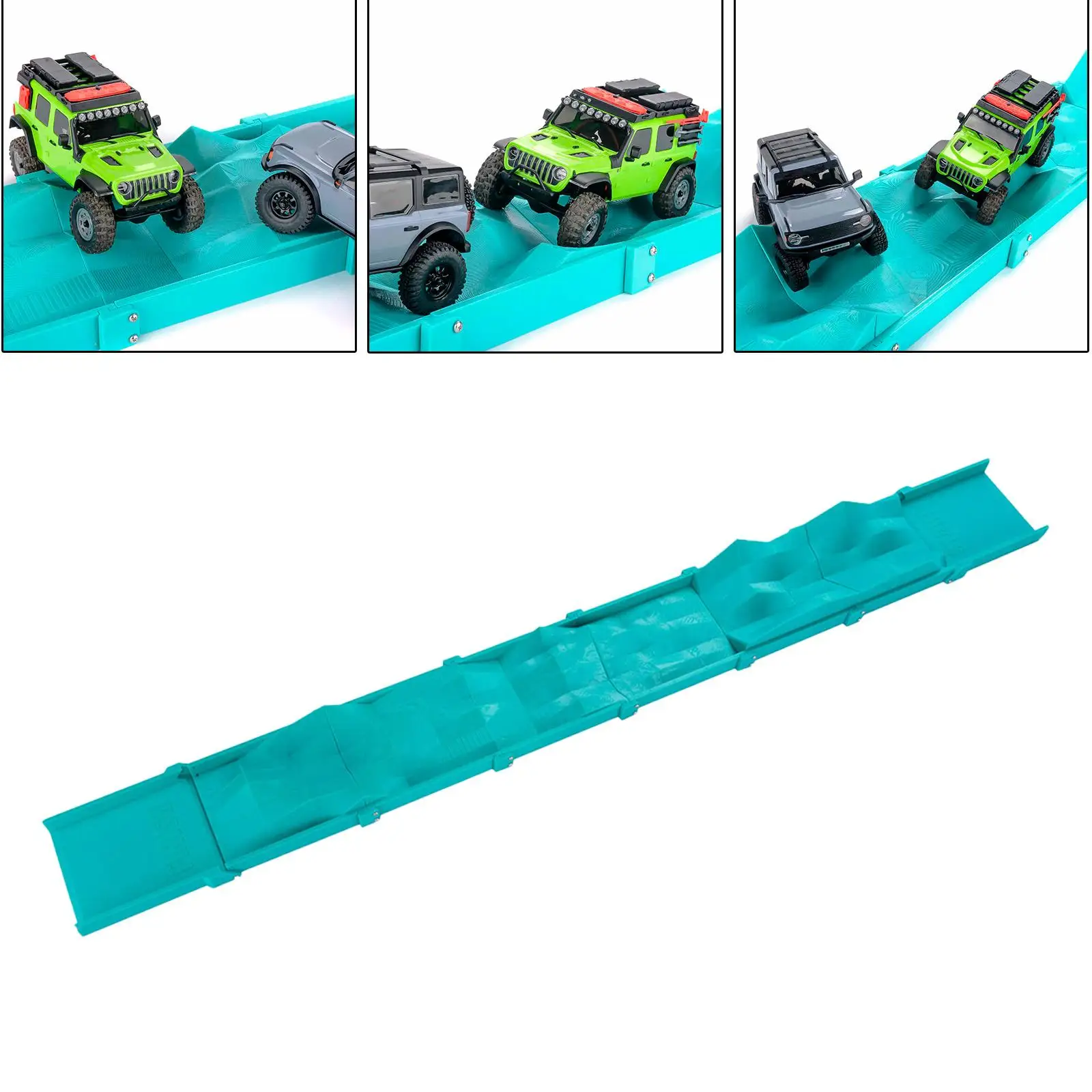 

1/24 1/30 RC Crawler Car Bridge Track,Climbing Scene Prop Steep Slope Simulated Obstacle for SCX24