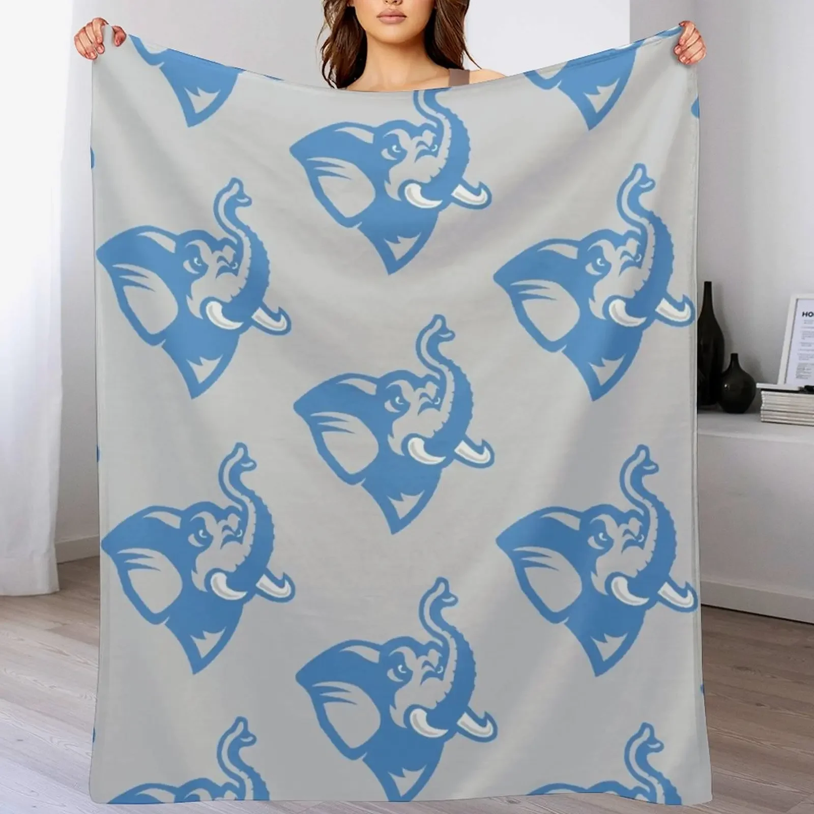 

TJumbos Logo Throw Blanket Hair christmas gifts Single Cute Plaid Blankets