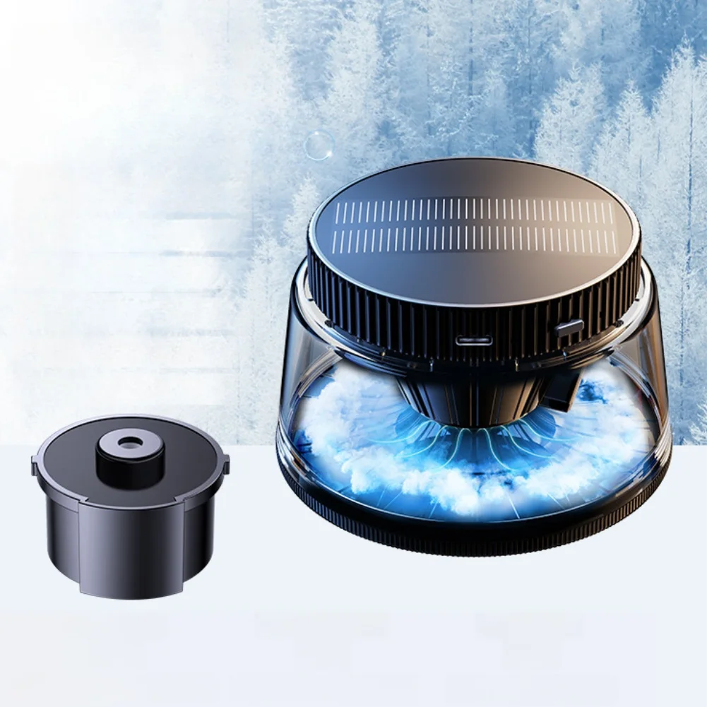 Car Aromatherapy Diffuser for Smart Auto Start Stop with 3 Scent Intensity Modes and 6 Color Ambient LED Lighting