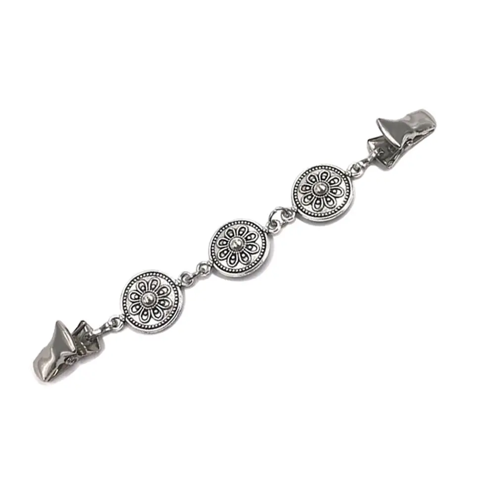 

Alloy Material Retro Sewing Supplies Women Dress Decor Fasteners for Clothes Clamps for Fabric Clothing Clip Cardigan Clamps
