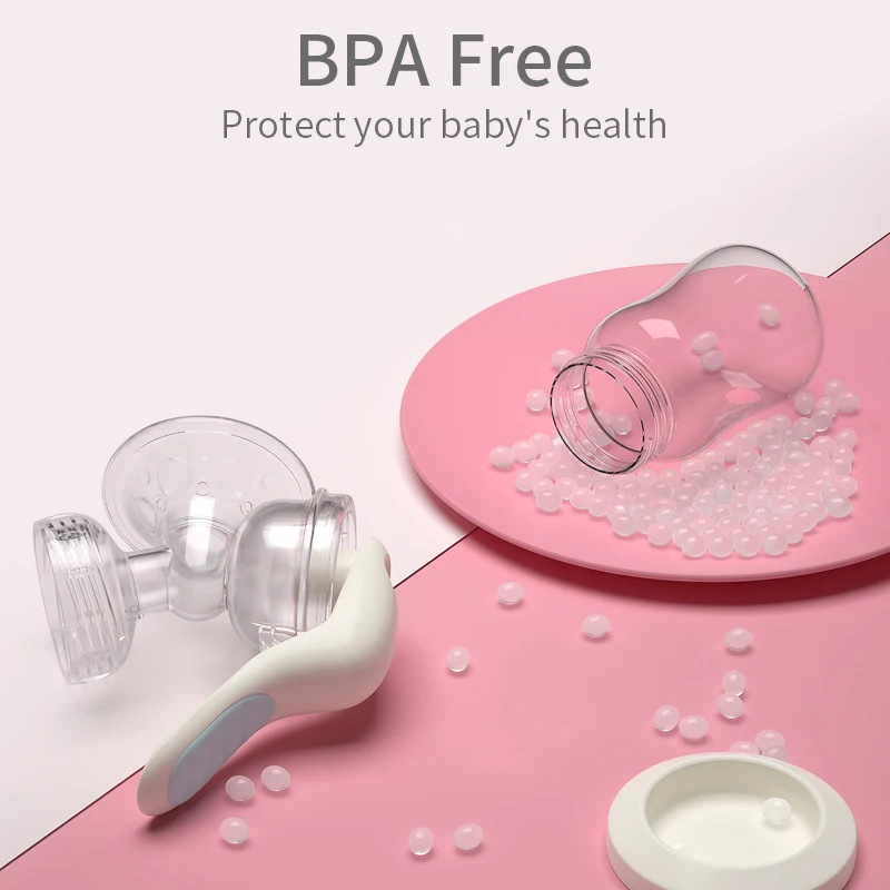 Borstkolf Handmatige Zuigmelkpomp Baby Tepel Voedende Borsten Pompt Melkfles Zuigen Postpartum Benodigdheden Bpa Gratis