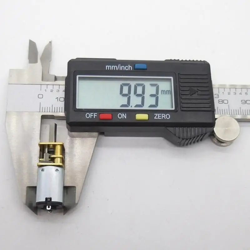 

76HF High Torque 6V/12V Mini Motor 100RPM for DIY Robotics Projects Slow Speed