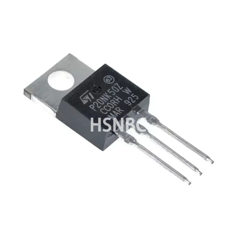 10Pcs/Lot P20NK50Z STP20NK50Z TO-220 500V 17A MOSFET N-Channel Field-effect Transistor 100% New Original