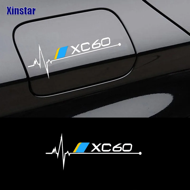 Car Oil Tank Vinyl Stickers Decals For Volvo S60 S70 S80 S40 XC90 V40 V50 V60 V70 S90 V90 XC60 XC40 XC70 AWD T6 C30 C70