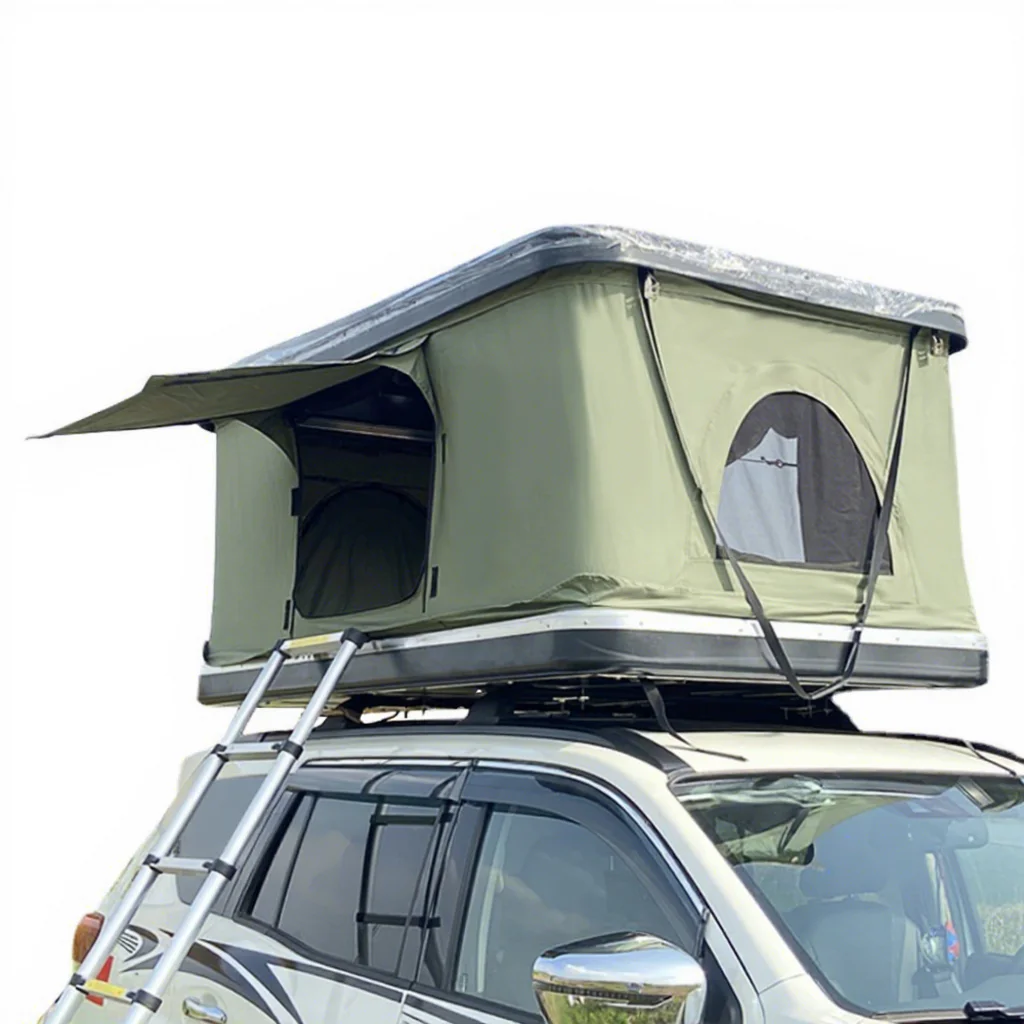 

Source Factory ABS Helicopter Roof Tent Single Layer Four-season Waterproof 2000-3000mm Ox Cloth Outdoor Travel 4 Person 4x4