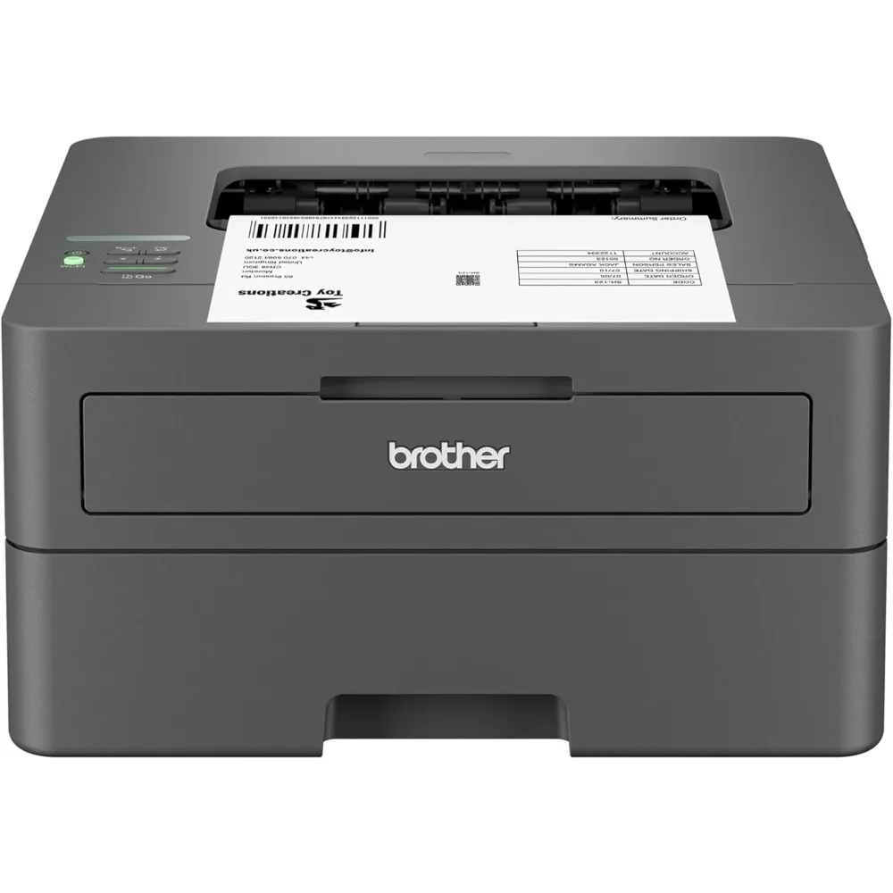 Wireless Compact Monochrome Laser Printer with Mobile Printing, Black & White Output | Includes Refresh Subscription