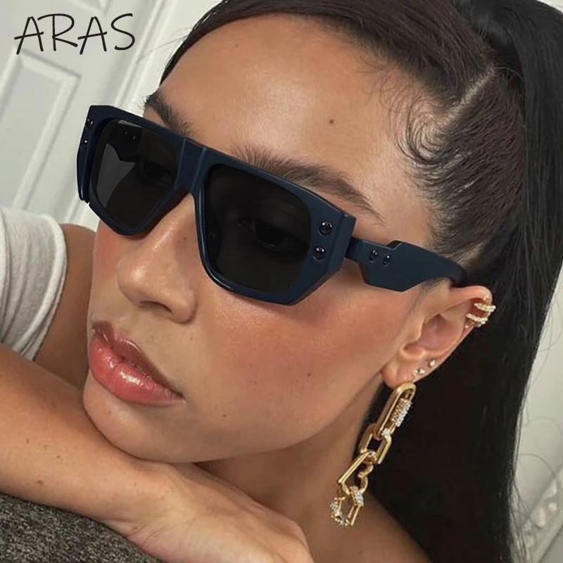 

Polarized Punk Square Shield Sunglasses Women 2025 Luxury Brand Steampunk Oversized Trendy Sunglass UV400 Outdoor Eyewear Shades