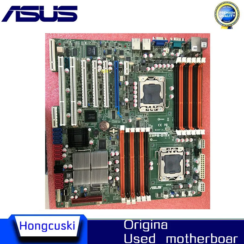 

For ASUS Z8PE-D12X LGA1366 Used original motherboard Socket LGA 1366 DDR3 24G X58 Desktop Motherboard