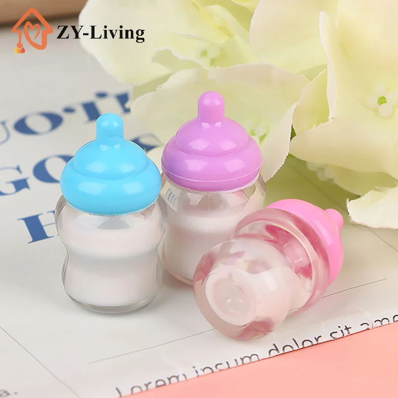 3PCS Dollhouse Baby Bottle Accessories Play House Toys Furniture Doll House Miniature Accessories view 2