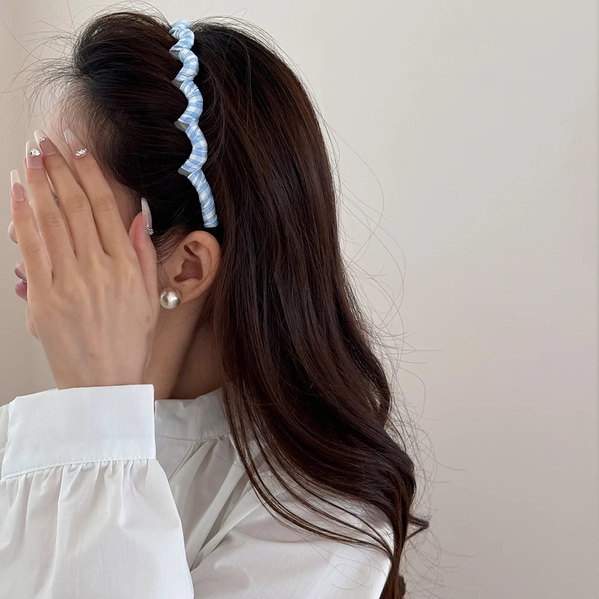 ربطات شعر للنساء والفتيات إكسسوارات عصابة رأس كورية صيفية لليوجا مصممة للأطواق حلويات مكياج رائدة على الموضة عتيقة