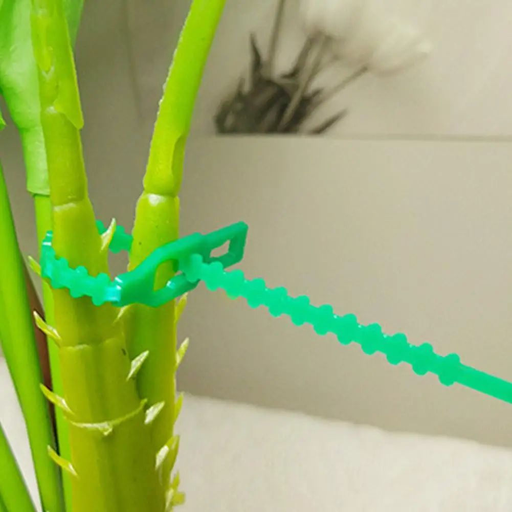 Adjustable Garden Plant Twist-Up Plant Fixator Tie A Flower Ribbon Binding Line For Binding Flowers Plant Reusable Garden T E5S9