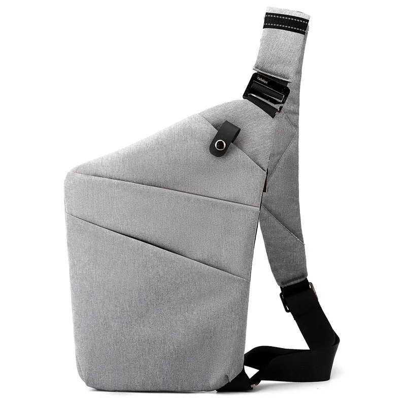 

NEW Unisex Anti-theft Personal Gun Bag Solid Chest Bag Storage Bag Shoulder Bag Messenger Bag Female Travel Small Crossbody Pack