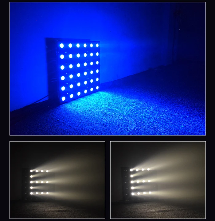 RGBW 3in1 LED Pixel Matrix Lichter 5*5LED Bildschirm Matrix Licht DMX512 Blinder Matrix Licht Für Flut DJ disco Party Bühne – Detail 6