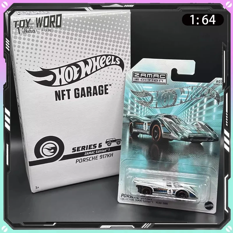 

Новая коллекционная модель автомобиля Hot Wheels NFTH Porsche 917KH Zamac Diecast: классический гоночный автомобиль, украшение, подарок для мальчиков и любителей моделей автомобилей