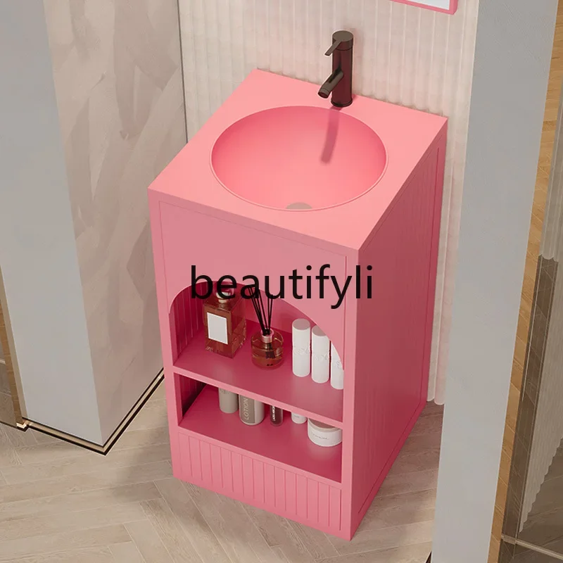 Column wash basin small color personalized wash pool barbecue bar integrated floor commercial industrial wind wash table