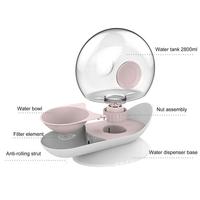 Automatic Cat and Dog Drinking Bowl, Snail Feed ABS, Drinker, 2.8L Water Water, Fountain Dispenser,