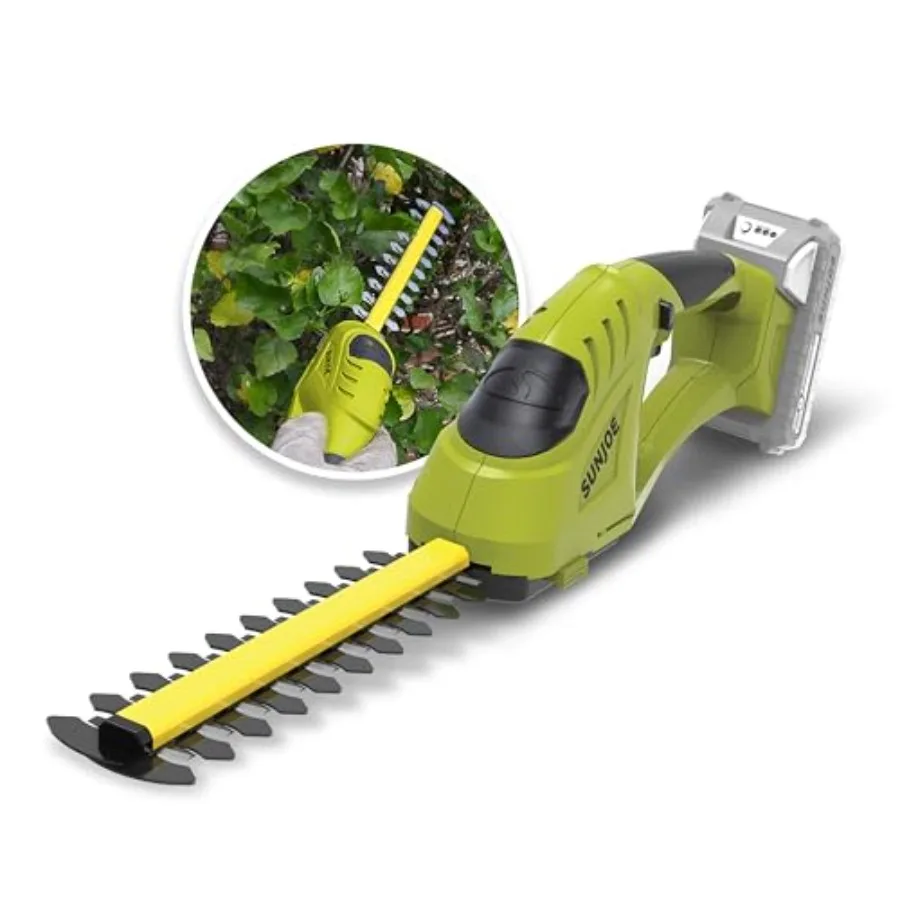 

24V-SSEG-LTE 24-Volt Cordless Handheld Shrubber + Trimmer Kit w/ 2.0 Ah Battery + Quick Charger 12 x 4 x 4 inches