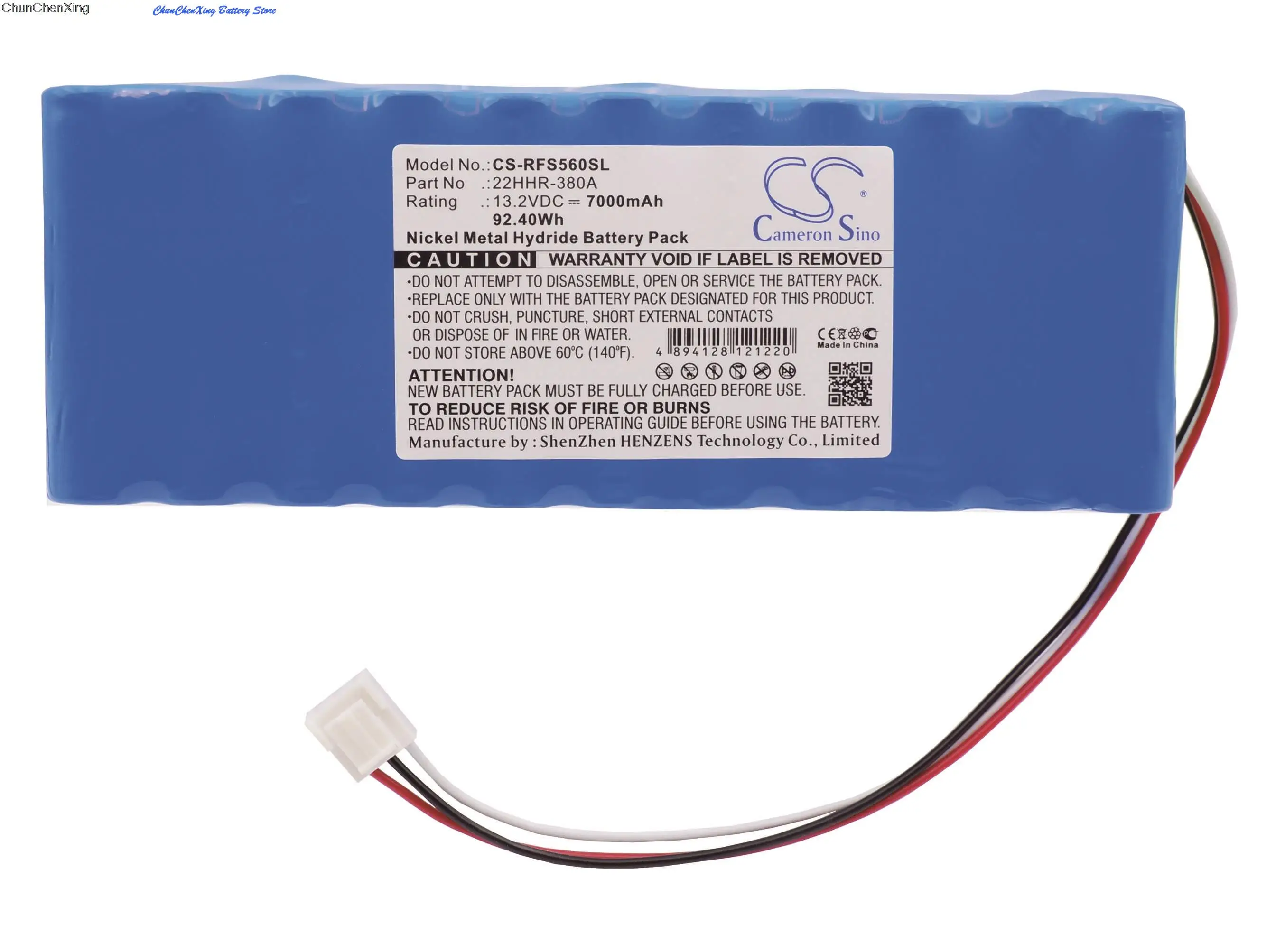 7000mAh Battery 22HHR-380A for Rohde&Schwarz Spectrum Analyzer 1102.5607.00