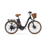 E-Bike DYU C6 Pro 250W Motor 36V15.6AH Removable Battery Electric Bike 26 Inch Tire Fashion Version City Adult Electric Bicycle