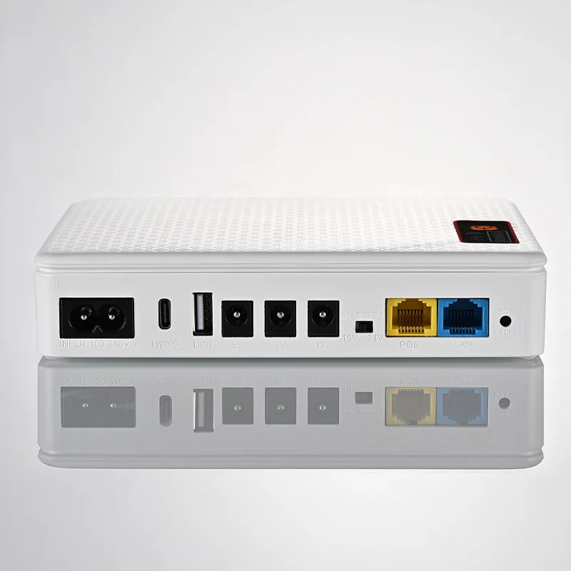 Mini UPS uninterruptible power supply router