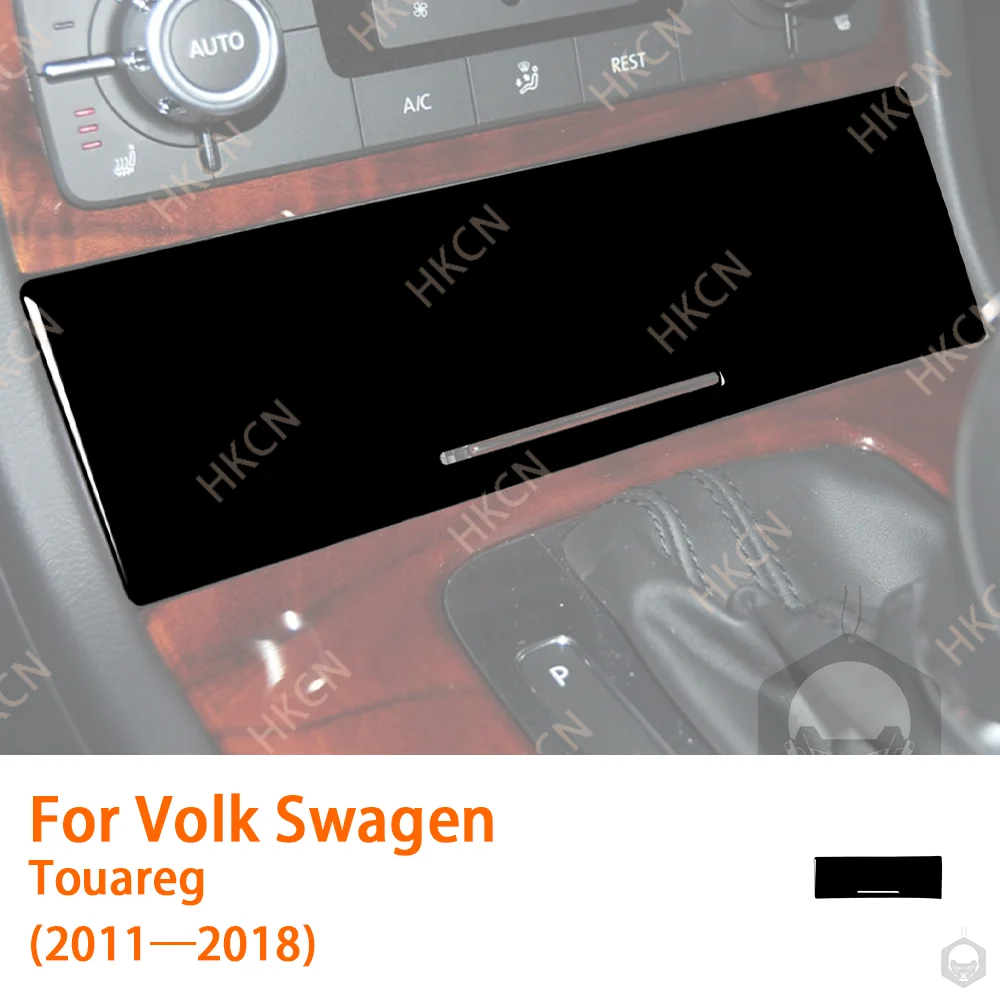 

For VW Touareg 7P MK2 2011 2012 2013 2014 2015 2016 2017 2018 Center Console Ashtray Panel Car Interior Accessories Sticker