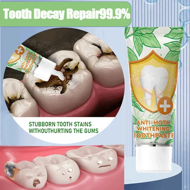 

Anti Decay Toothpaste anti-cavity Dental Caries Repair Cream Prevent Tooth Decay Protect Teeth Teeth whitening Fresh Bad Breath