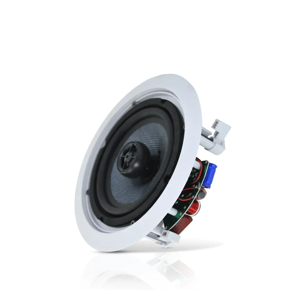 Powerful 40W Loudspeaker 6.5 inch Ceiling Coaxial Speaker Home Theater Sound System Stereo Public Address Background Music Horn