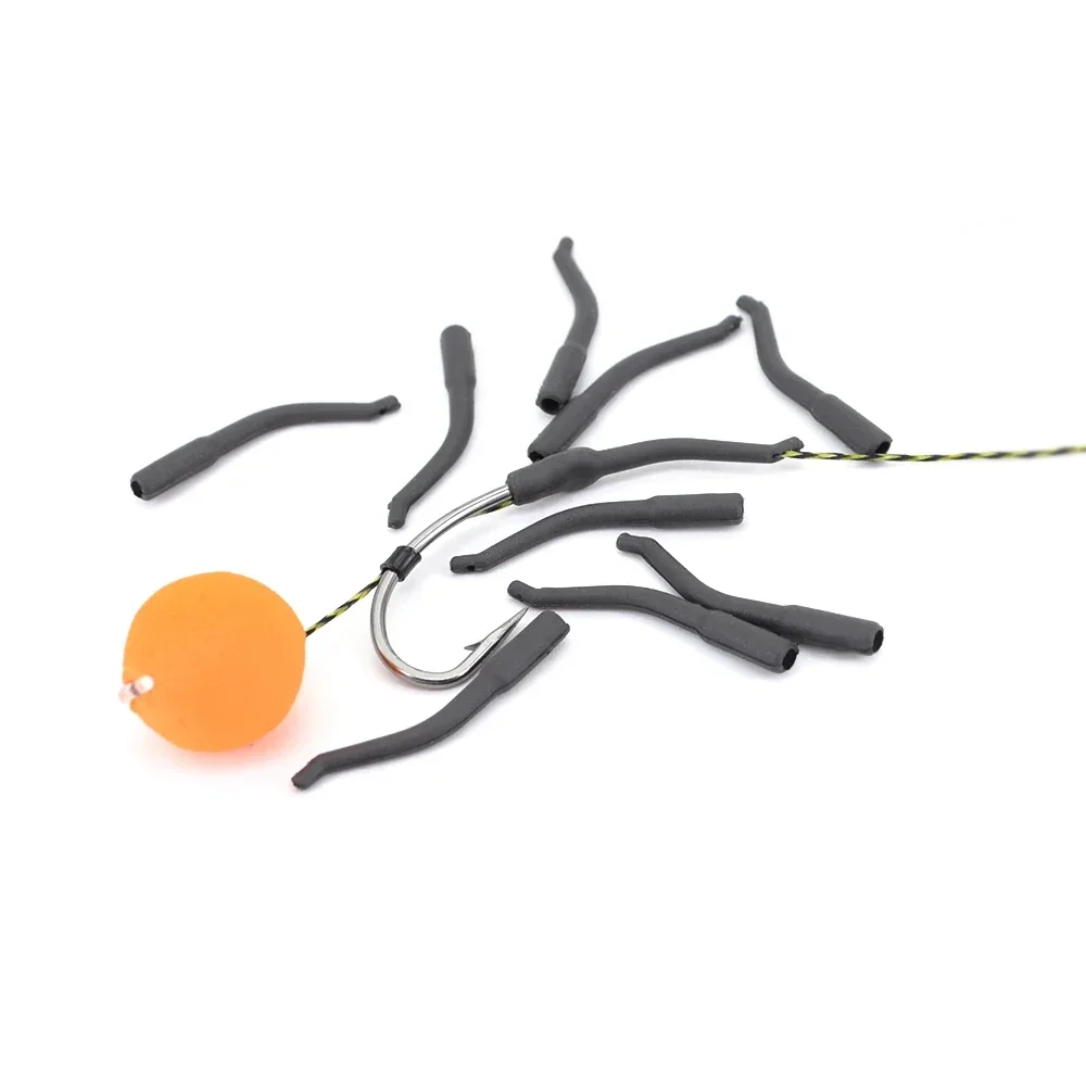 

10pcs Carp Fishing Short Line Aligners Tungsten Fishing Baseline Tungsten Hook Sleeve Carp Terminal Tackle