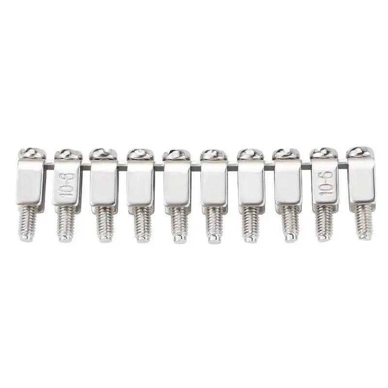 10pcs/lot FBI10-6 Short-Circuit Strip UK-2.5B Terminal Center Connection UK-5N/6N Series Bridge Piece FBI10-5 FBI10-8 FBI10-12