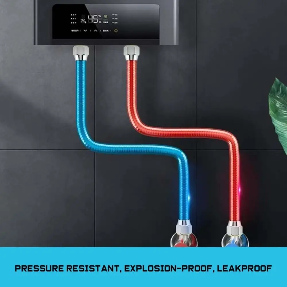

Гибкая ручная душевая насадка, шланг, гофрированная труба, удлинительная трубка для душа из нержавеющей стали, взрывозащищенная трубка высокого давления