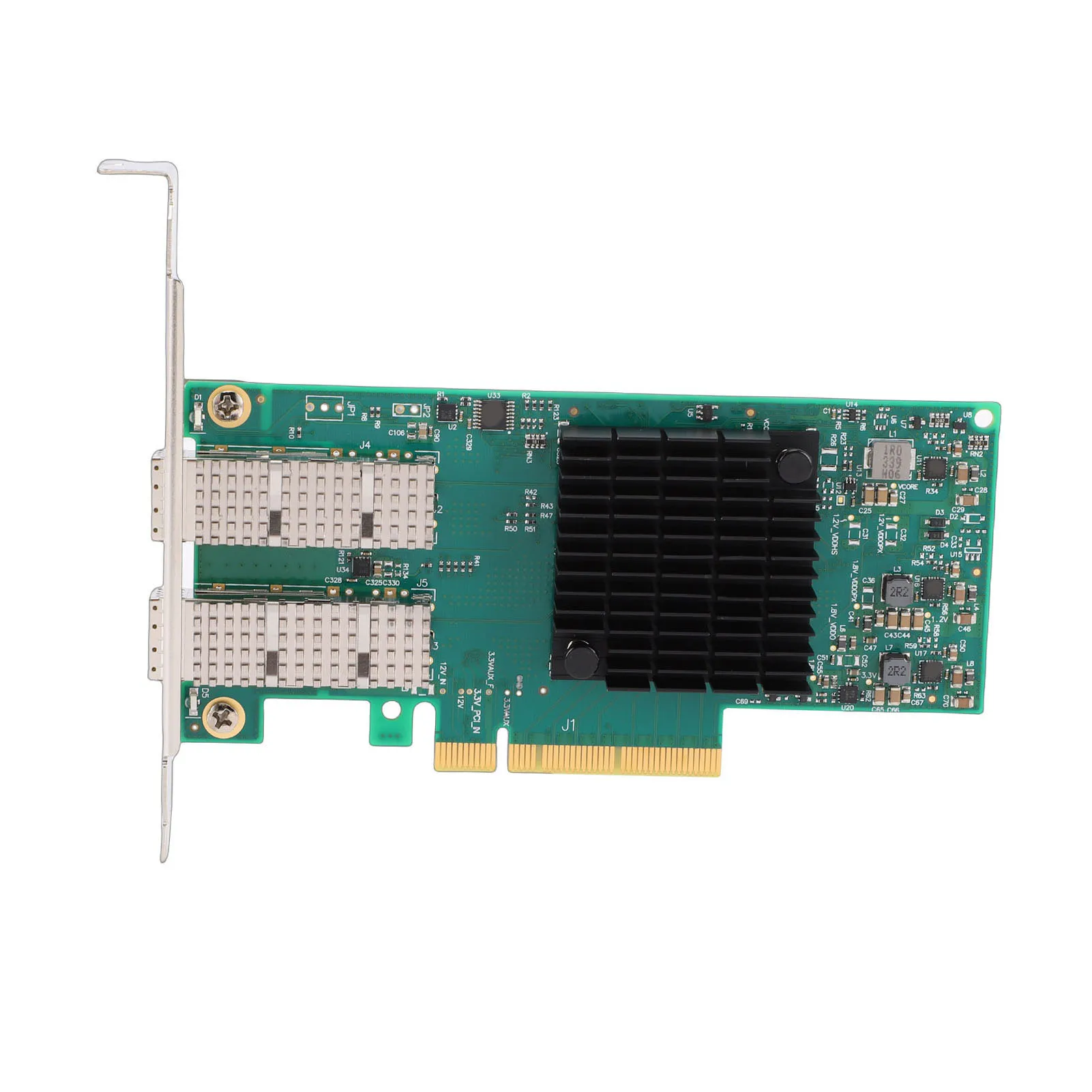 Dual Port Server Network Card Adapter High Speed 10Gbps Transmit Low Latency MCX4121A-XCAT