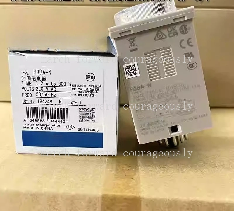 

Оригинальное реле времени Omron H3BA-N H3BA-N8H AC220V X8HA X8HB DC24V