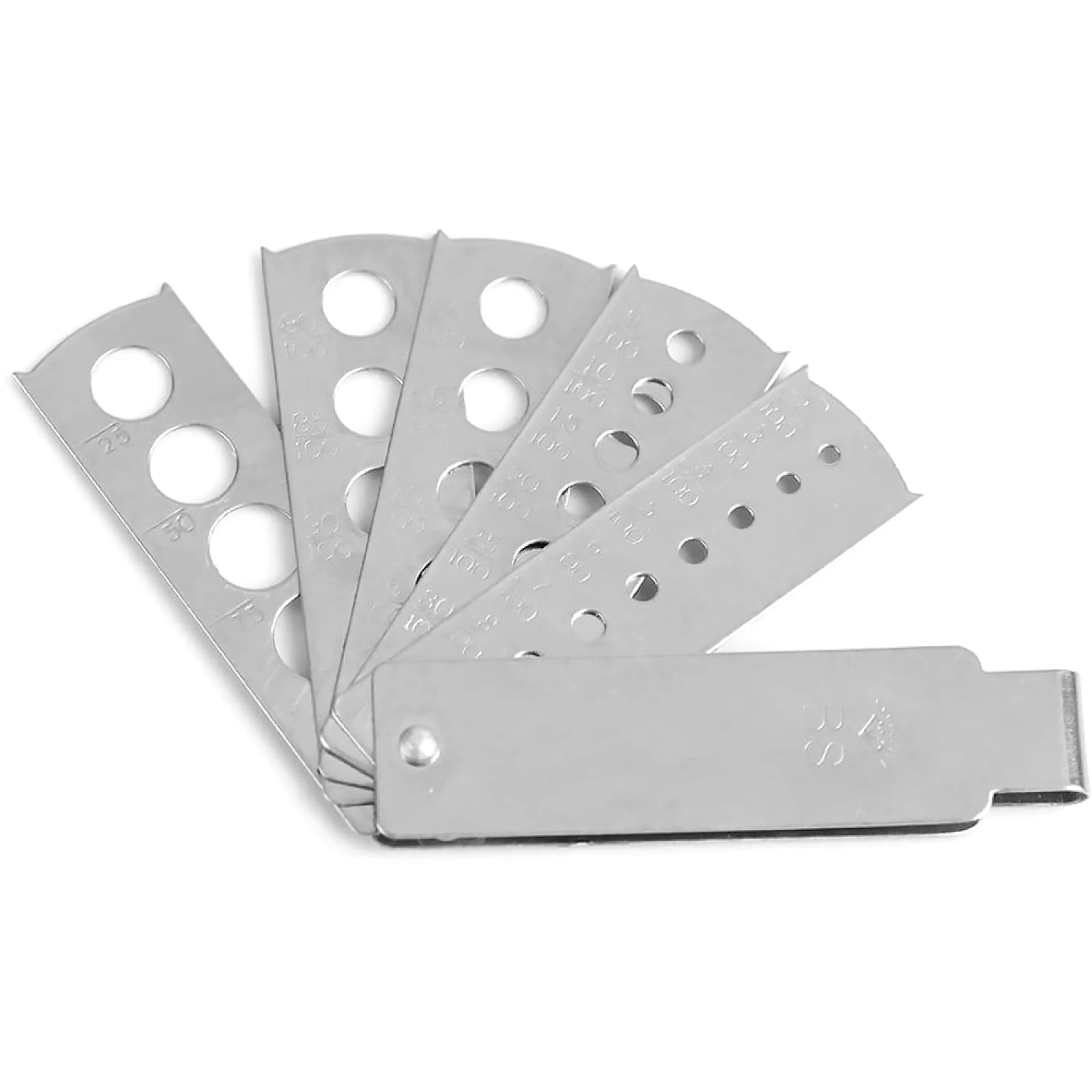 أداة قياس جوهرة عملية مقاومة للصدأ جودة الفولاذ المقاوم للصدأ الماس جوهرة حجر أداة قياس أداة قياس جوهرة المجوهرات #3