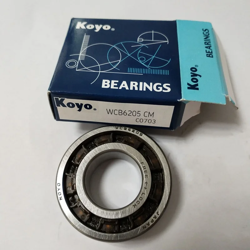 Japan One-way Deep Groove Ball Bearing  bearing One way lock bearing WCB6205 for textile machine  Automobile air bearing