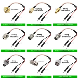 1Pcs SMA SMB BNC N TNC to DuPont DuPont male adapter cable Male female extension cable