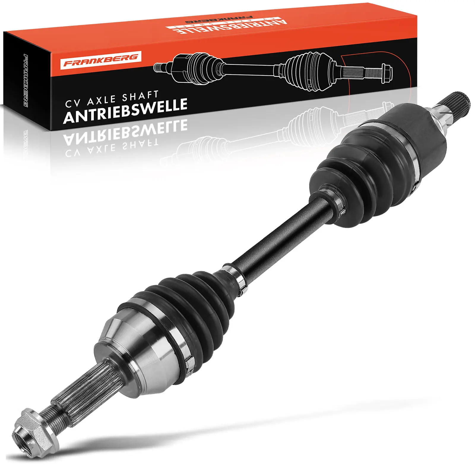 Frankberg 1x Arbre de transmission avant gauche pour Ford B-Max JK Fiesta 5CB1, CCN 1.0L 1.6L 1768179D1B7-3B437-CB 18-011990