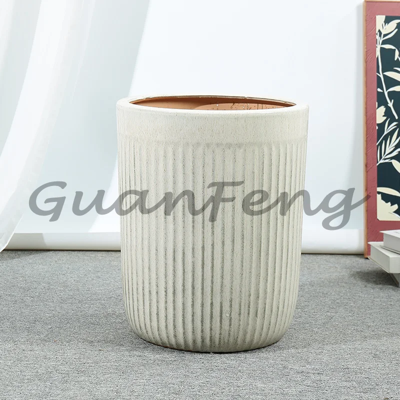 Modern environmentally friendly large-capacity flower pot, drought-resistant and breathable, simple design, suitable for home