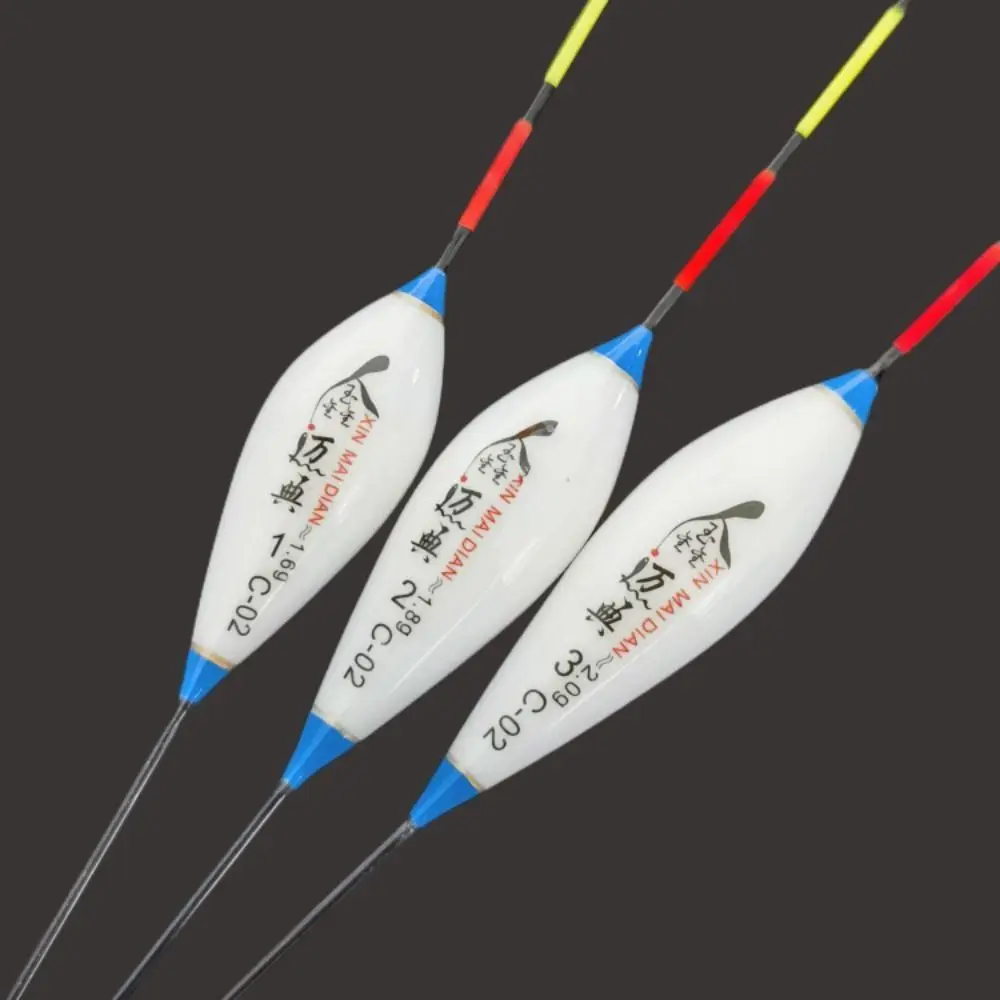 

Medium Long Float Fish Float High Sensitivity White High Sensitivity Crucian Carp Float Yellow Plastics Bold Tail Fishing Gear