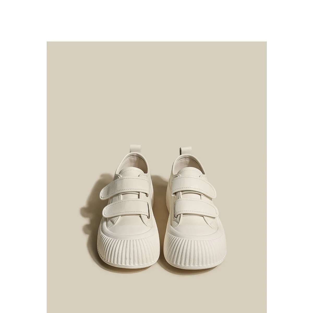 여성용 캐주얼 스니커즈 플랫폼 슈즈, 캔버스 두꺼운 밑창, 장미 2025 고무, 얕은 라운드 토 플록, 기본 후크 & 루프 S