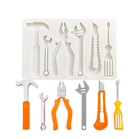 Hardware Tool Silicone Mold Resin Tools Sugarcraft Chocolate Cupcake Baking Mould Fondant Cake Decorating Tools